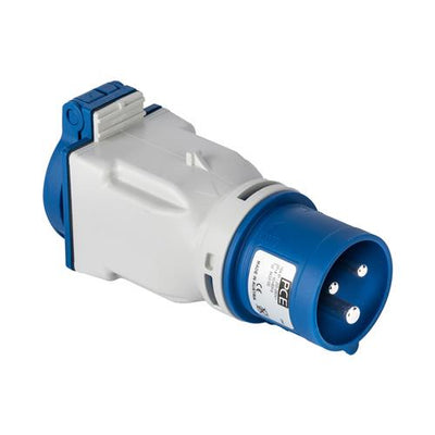 Keraf verloopstekker cee contra 220v oud