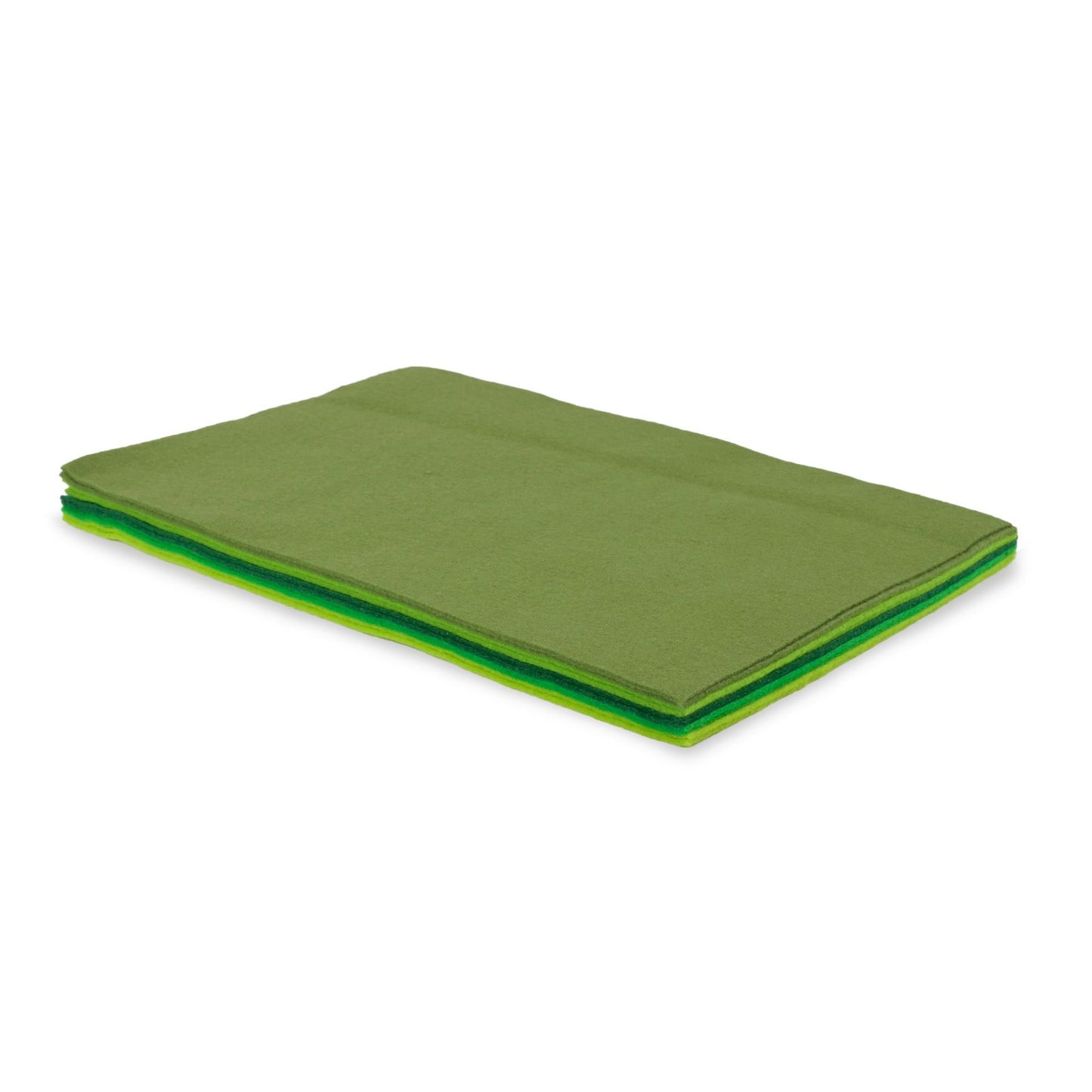 Vaessen creative • vilt kit 2 1mm a4 groen 10st.