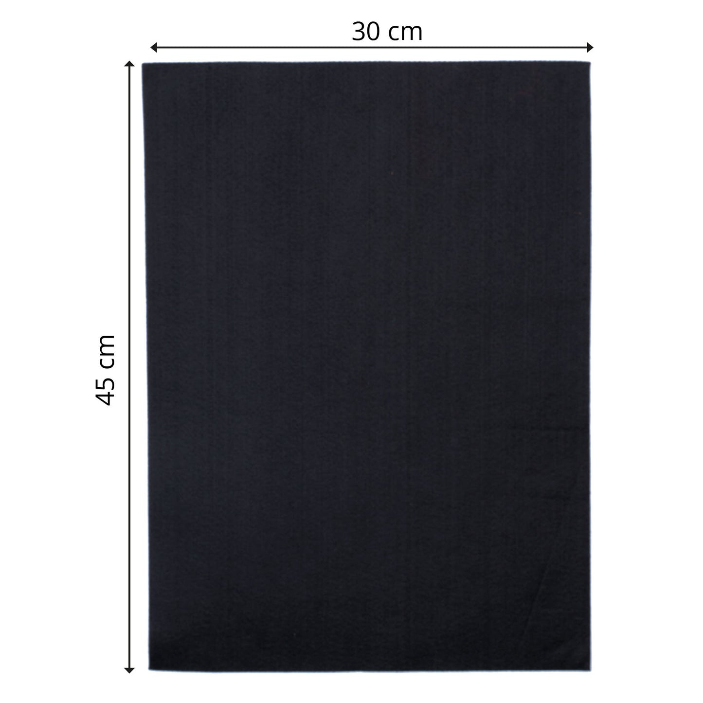 Vaessen creative • vilt 3,5mm 30x45cm zwart