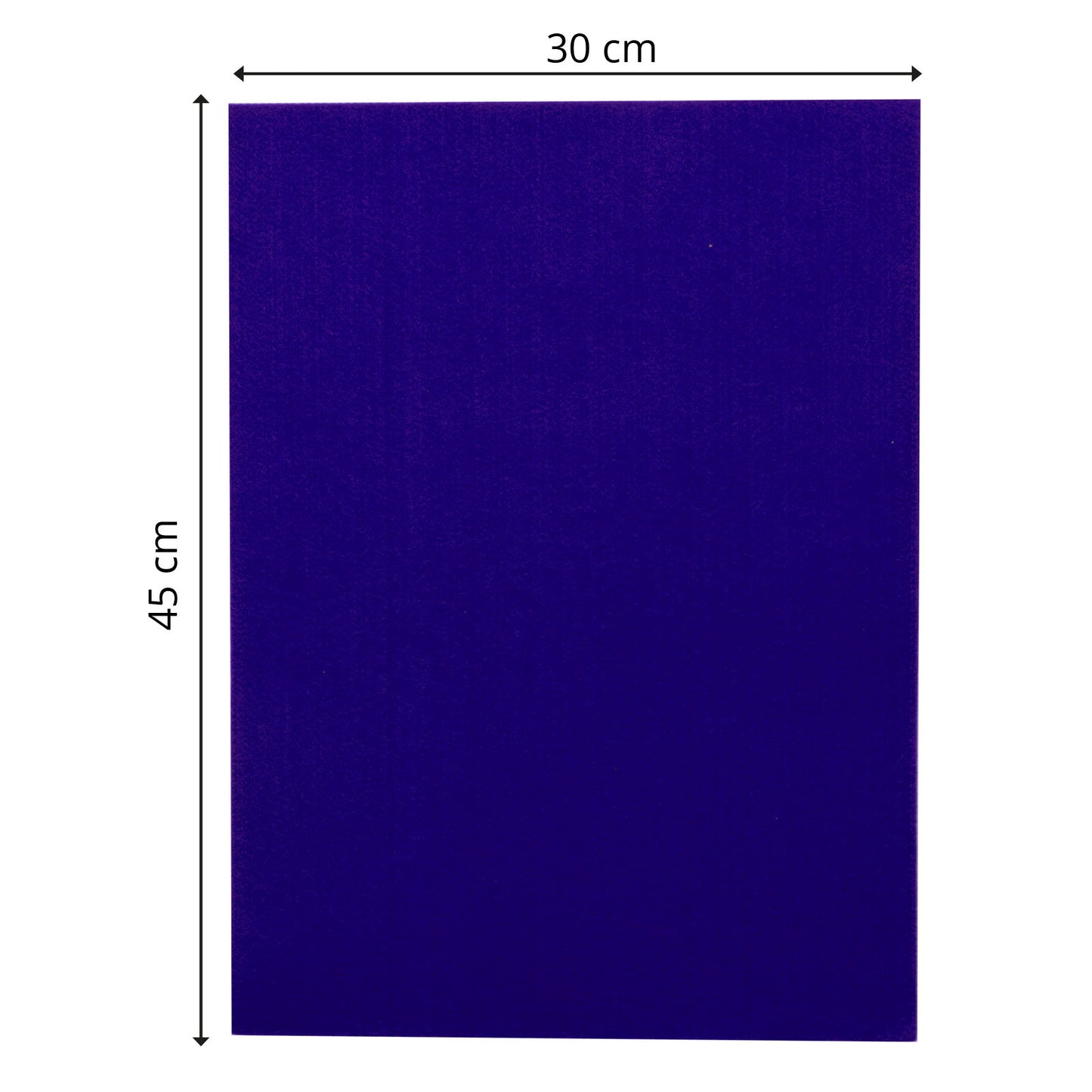 Vaessen creative • vilt 3,5mm 30x45cm donkerblauw