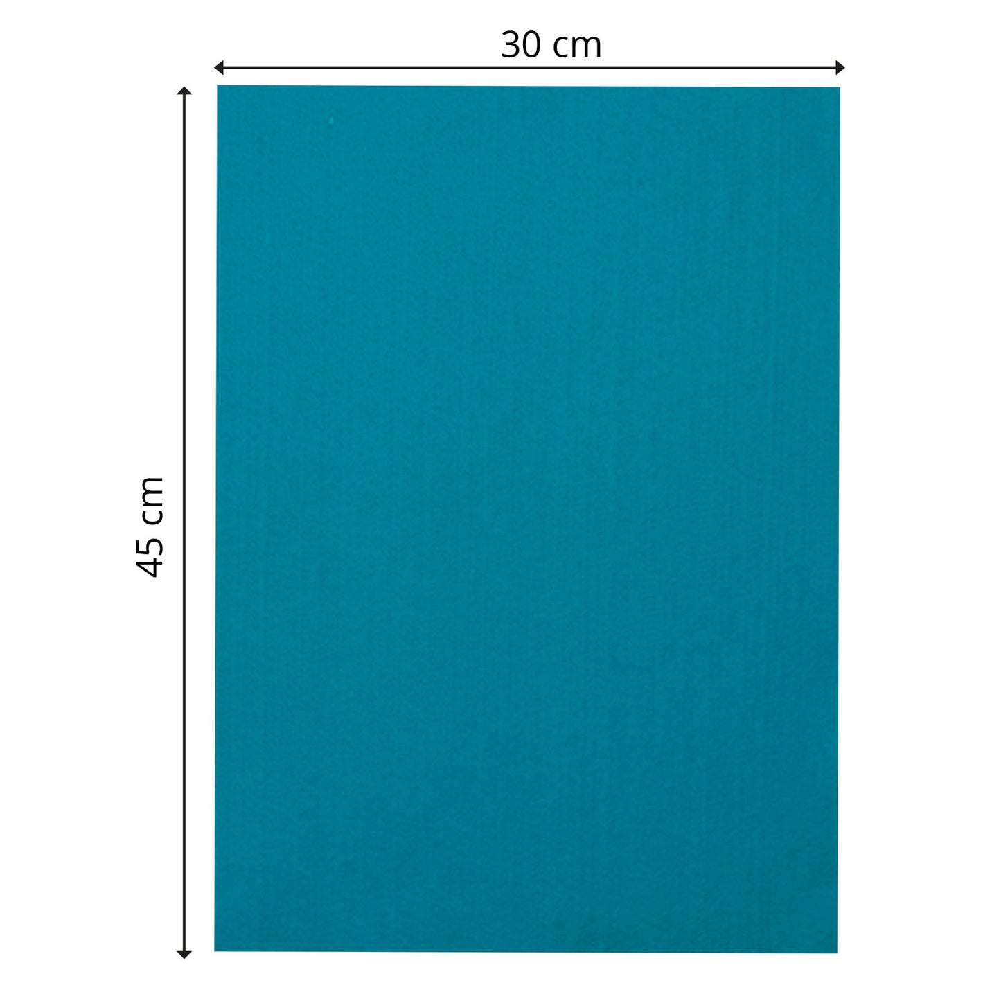 Vaessen creative • vilt 3,5mm 30x45cm turkoois