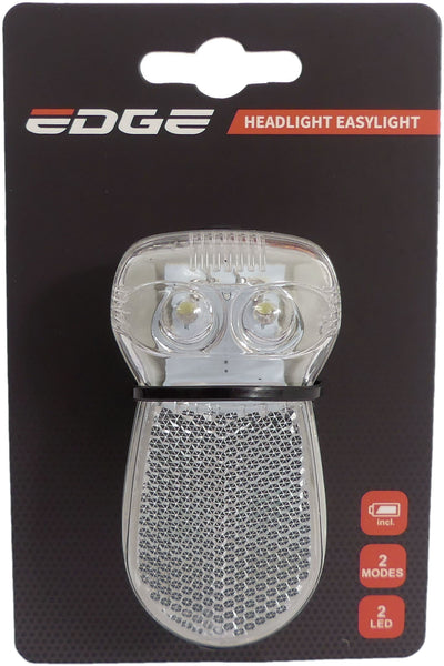 Edge koplamp easylight - 2 leds - inclusief batterij (op kaart)