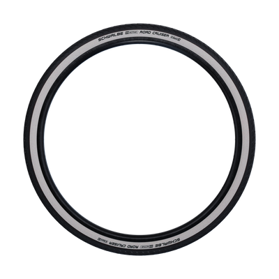 Schwalbe draadband road cruiser plus act 37-622 zw wit