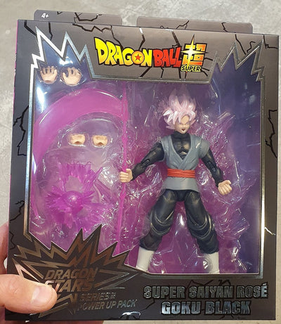 Bandai namco bandai - dragon stars-figuur 17 cm - super saiyan rosé goku black
