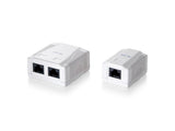 Equip 235111 1-port cat.5e surface mount box, rj-45, 5e, white, 39 mm, 29.5 mm, 54 mm - afbeelding 2