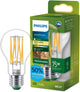 Philips led philips ultraefficient led lamp - 60w - e27 fitting - warmwit licht: 2700k - mat glas - p45 kogellamp - lange levensduur