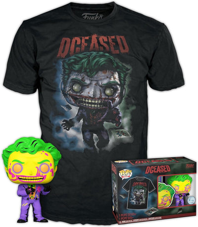 Funko pop! tee: dc comics - joker cc - l