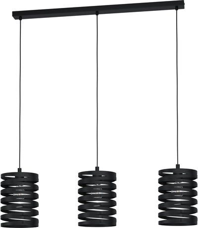 Eglo cremella hanglamp - e27 - 94 cm - zwart