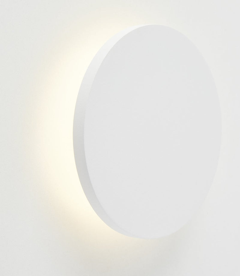 Brilliant shadow - wandlamp - led 6w 3000k - rond - wit