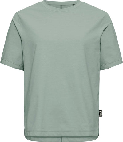 Jack wolfskin travel t w dames outdoorshirt-green zinnia