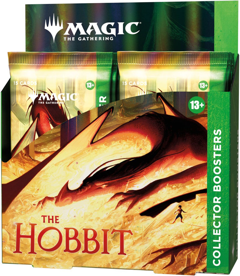 Magic the gathering magic: the gathering | the hobbit collector booster box | 12 packs + 1 foil box topper card | collectible trading card game