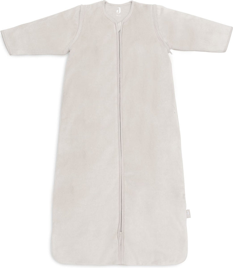 Jollein baby slaapzak winter met afritsbare mouw 110cm velvet - nougat - winterslaapzak