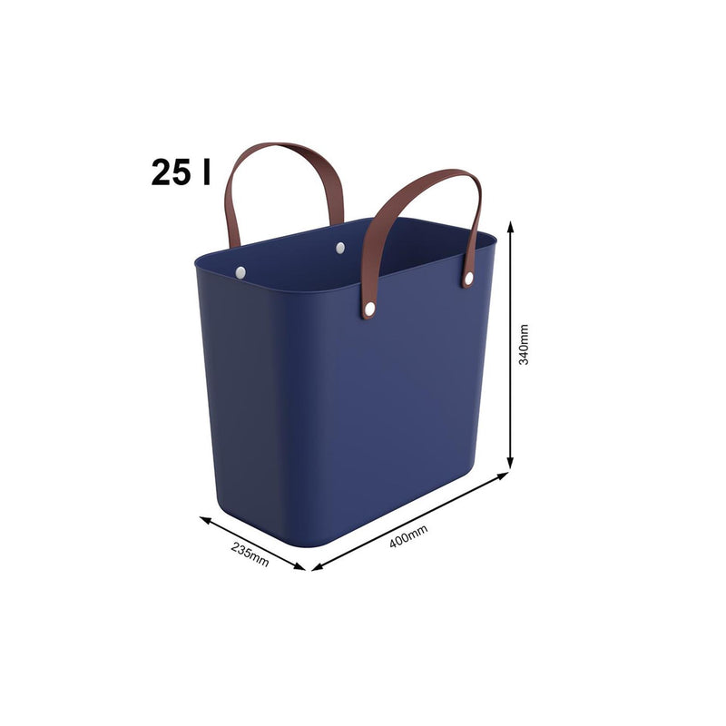Rotho boodschappentas 25l midnightblue