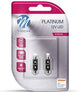 M-tech led c5w 12v 36mm - platinum 2x led diode - canbus - wit - set