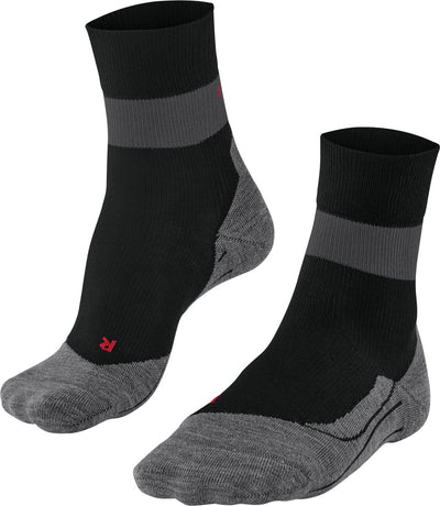 Falke ru stabilizing met compressie lyocell functioneel materiaal hardloopsokken dames zwart - maat 39-40
