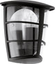 Eglo aloria - buitenverlichting - wandlamp - 1 lichts - zwart - helder