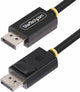 Startech 1m displayport 2.1 kabel, vesa gecertificeerde dp80 displayport kabel, uhbr20 hdr hdcp 2.2, 16k 8k 60hz