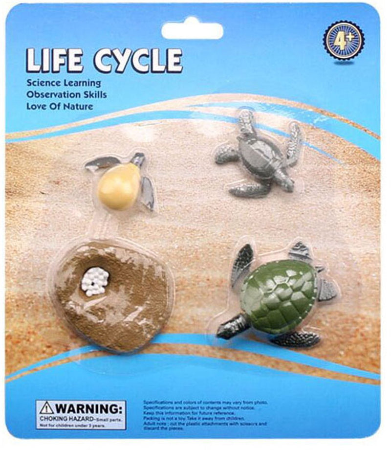 Lobbes speelgoed bv levenscyclus schildpad speelfiguren set