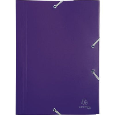 3-flap mappen exacompta 55918e polypropyleen