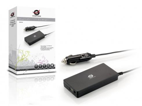 Conceptronic conceptronic cnb90car universal notebook car adapter, 90w