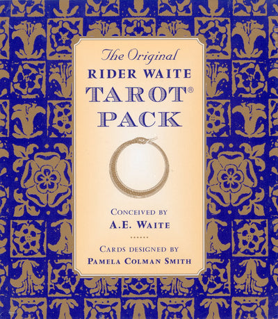 Merkloos sans marque tarotkaarten set originele rider waite stijl - inclusief gids