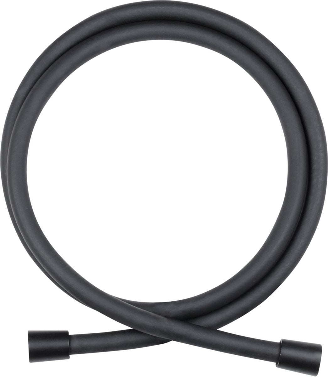 Differnz doucheslang zwart - 1.5 meter - 1 2 inch - doucheslang 150 cm