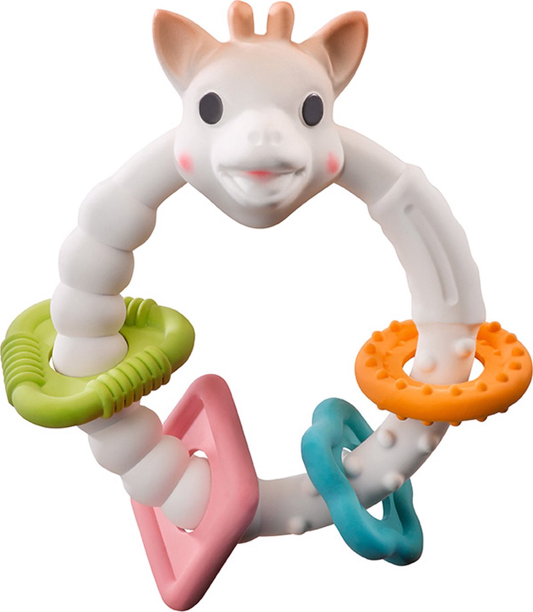 Sophie de giraf colo'rings - bijtring - babyspeelgoed - kraamcadeau - babyshower cadeau - 100% natuurlijk rubber - in wit geschenkdoosje - vanaf 0 maanden