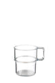 Mepal mok basic 314 transparant 280ml kunststof 103x80x90mm