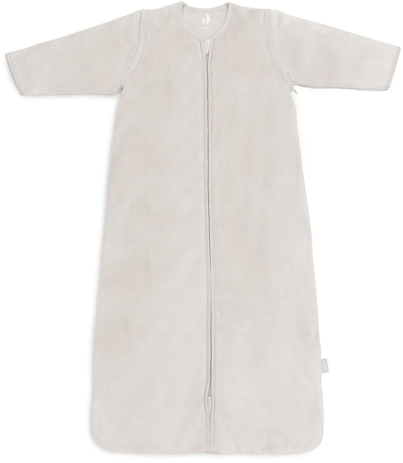 Jollein baby slaapzak winter met afritsbare mouw - 90cm - velvet nougat - winterslaapzak