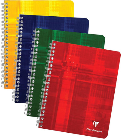Clairefontaine schrift formaat 165 x 21 cm 120 bladzijden geruit 5 5 mm met kantlijn 1 stuk