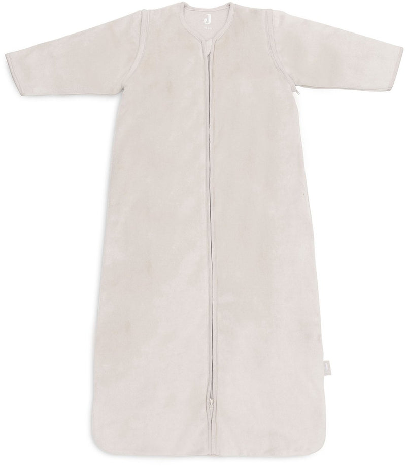 Jollein baby slaapzak winter met afritsbare mouw 70cm velvet - nougat - winterslaapzak