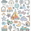 Creativ company stickers baby boy, 1 vel