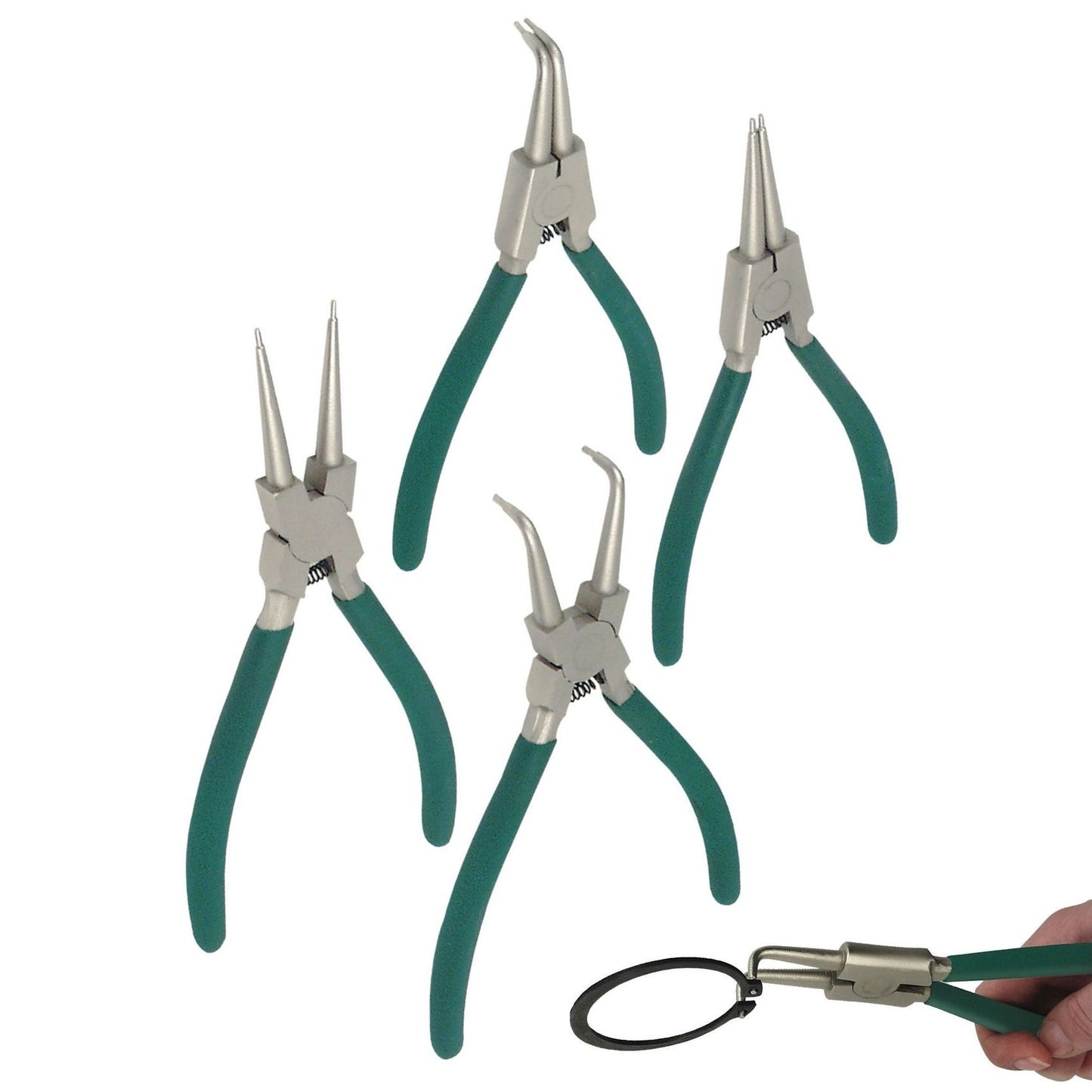Brüder mannesmann zegeringtangenset 4 dlg (hobby) - 10471