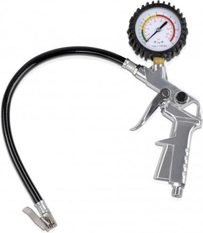 Powerplus powair0100 pneumatisch bandenvulpistool - max. druk: 6bar - incl. manometer