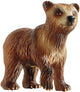 Bullyland 69399 – speelfiguur bruine beer welp – ca. 5,5 cm – levensecht en detailrijk vormgegeven – ideaal als educatief speelfiguur, decoratie of klein cadeautje voor kinderen vanaf 3 jaar