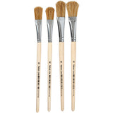 Https: www.cchobby.nl vernis-lak-kwasten-afm-10-16-l-13-18-cm-b-13-17-mm-plat-4-stuk-1-doos - afbeelding 1