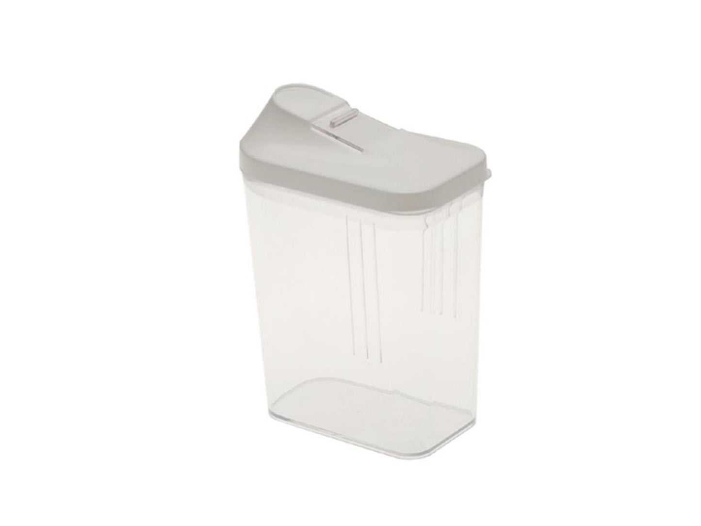 Keeeper strooibus 0,5l 8x4,5x15cm wit transparant