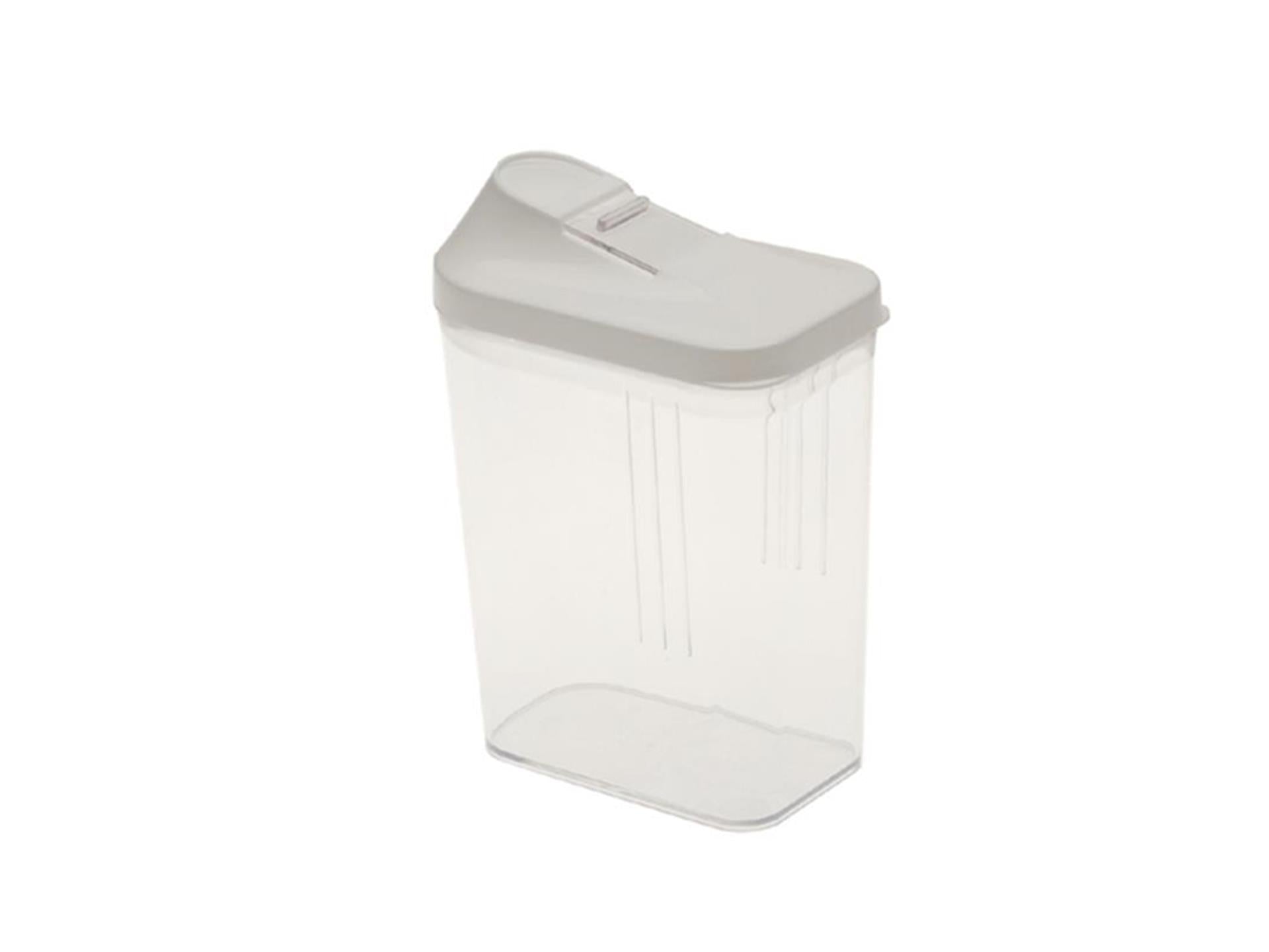 Keeeper strooibus 0,5l 8x4,5x15cm wit transparant