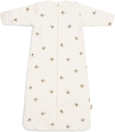 Jollein baby slaapzak winter met afritsbare mouw 110cm - rosehip - winterslaapzak