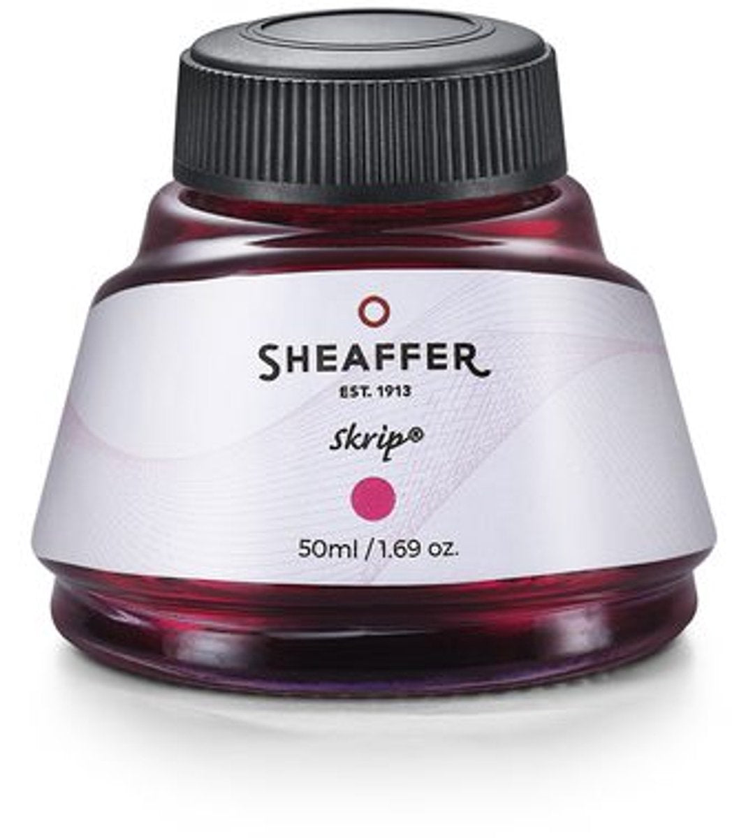 Sheaffer inktpotje - roze - 50ml