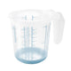 Keeeper kunststof maatbeker anti-slip 0,5l ø10,5x11,5cm nordic blue