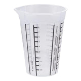 Keeeper kunststof maatbeker 0,25l ø8,5x11,5cm transparant - afbeelding 1