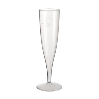 Duni crystallo champagneglazen 13.5 cl 10 stuks transparant