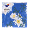 Duni servetten daisy blue 24x24 cm | 12 stuks