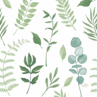Duni servetten greenery 33x33 cm | 12 stuks