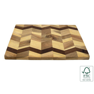 Snij- serveerplank acacia 22 x 30,5 x 1,5 cm fsc
