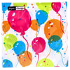 Servetten splash balloons 33x33 cm | 4 stuks