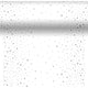 Duni 3-in-1 xmas star silver stardust 40 x 480 cm | 2 stuks
