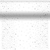 Duni 3-in-1 xmas star silver stardust 40 x 480 cm | 2 stuks