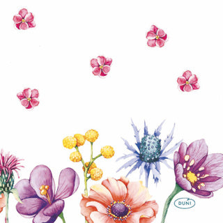 Duni servetten breezy butterflies 24cm